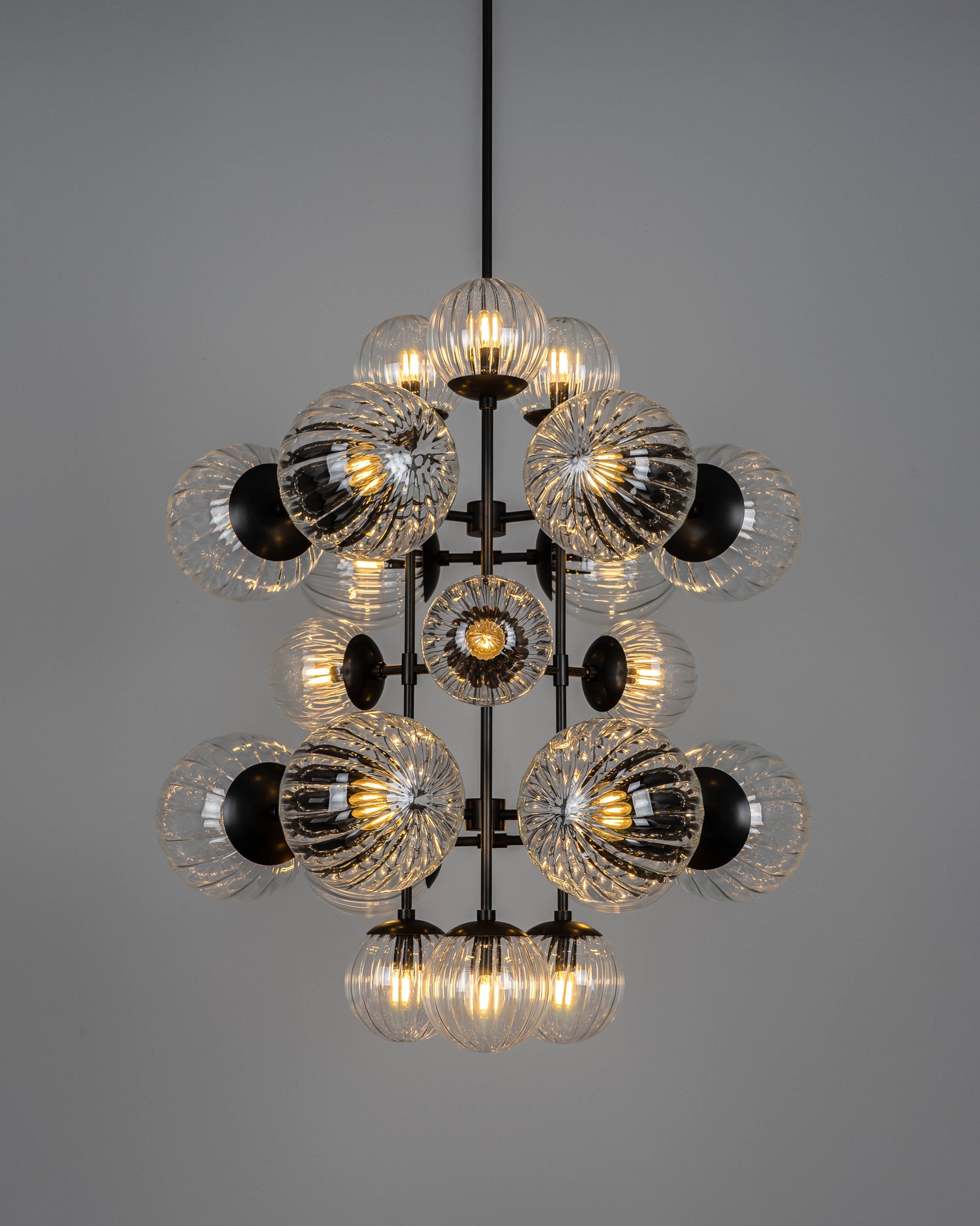 Schwung Glow Globe Chandelier